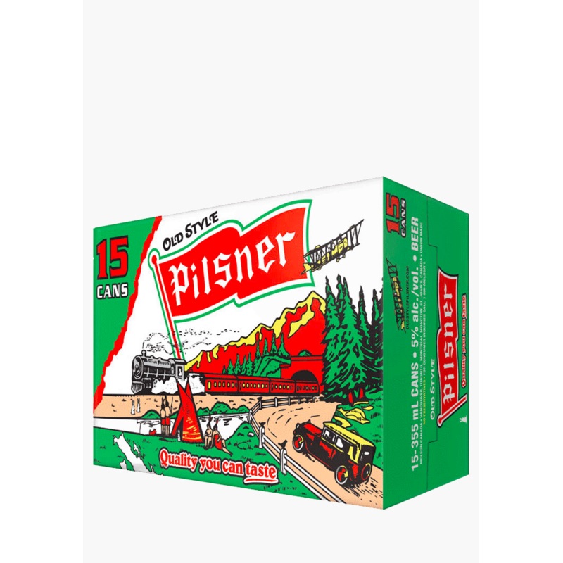 Pilsner Cans – 15x355ML|Canada|15 x 355ML