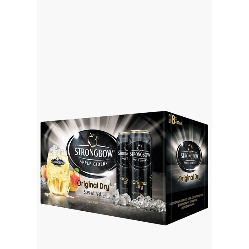 Strongbow ‘Original Dry’ Cider – 8x440ML