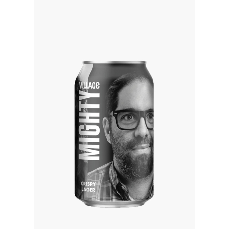 Village ‘Mighty’ Crispy Lager – 6 x 355ML