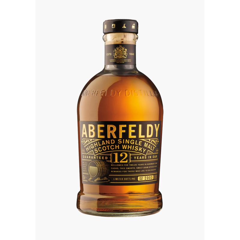 Aberfeldy 12 Year Old Highland Single Malt Whisky