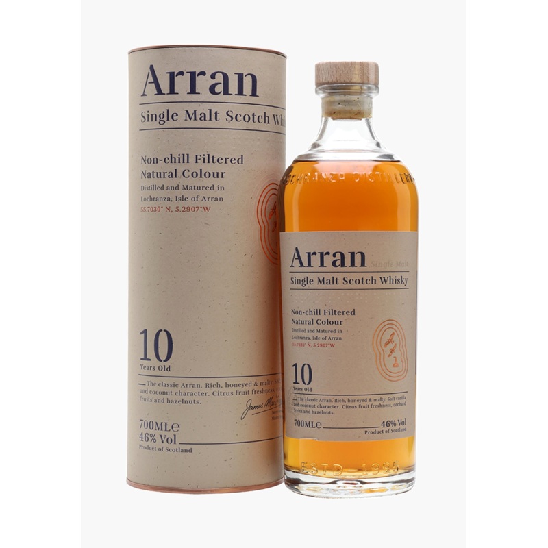 Arran 10 Year Old Single Malt Whisky