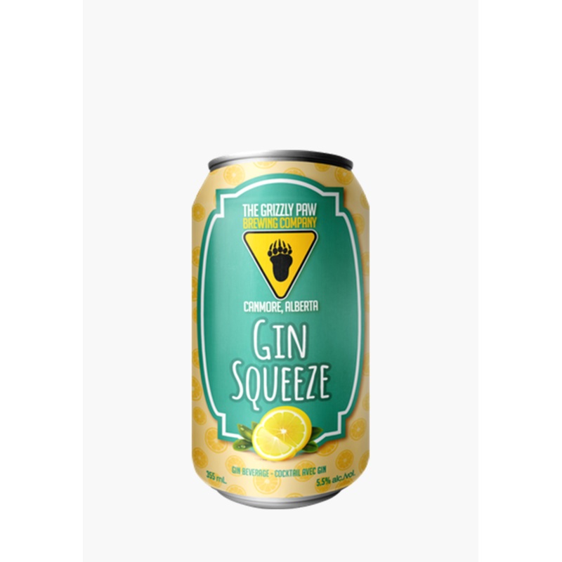 Grizzly Paw ‘Gin Squeeze’ – 4 X 355ML