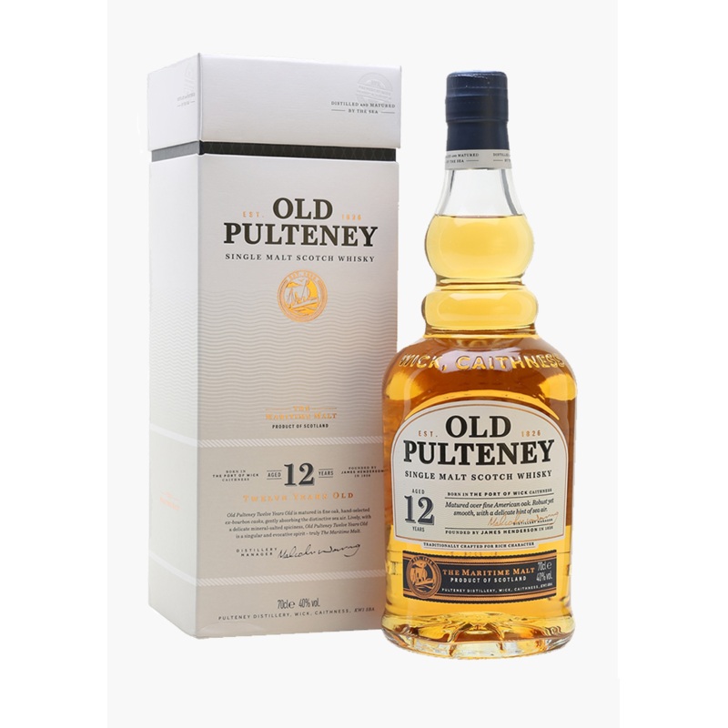 Old Pulteney 12 Year Old Single Malt Scotch Whisky