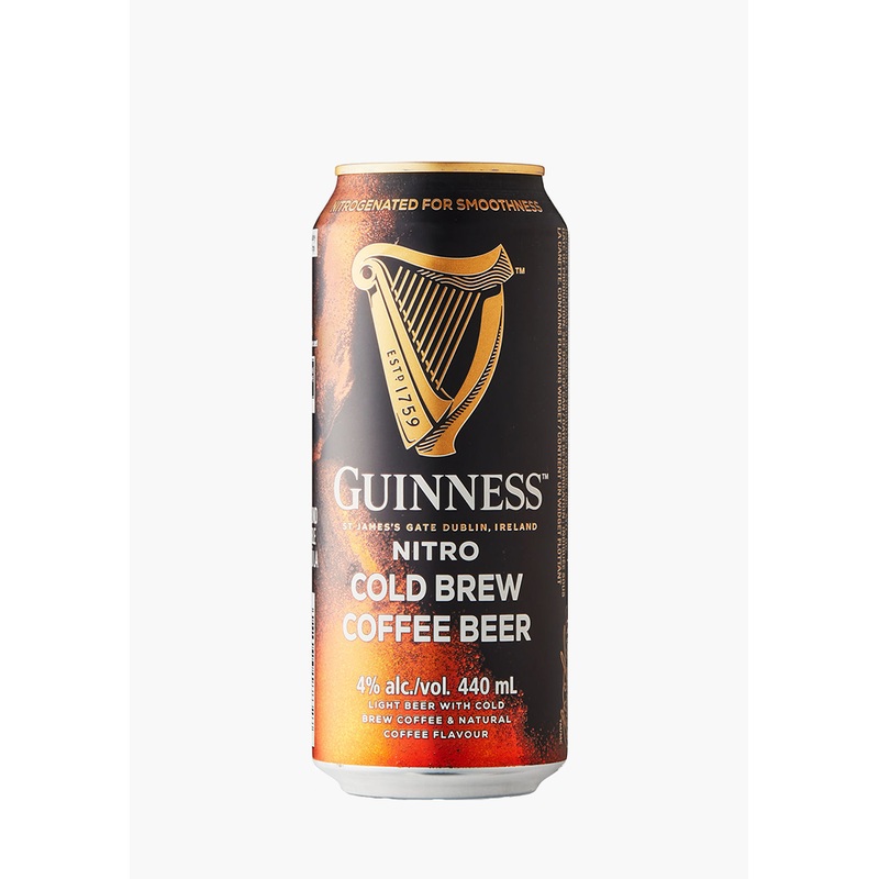 Guinness ‘Nitro Cold Brew’ Coffee Beer – 4 X 440ML