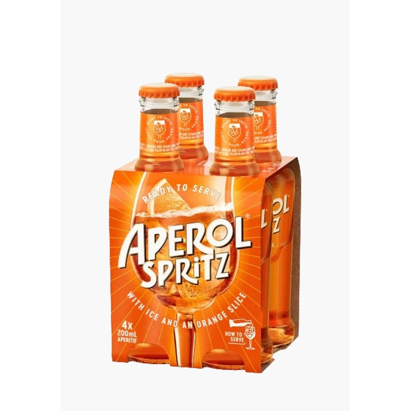 Aperol Spritz – 4x200ML|Italy|4x200ML