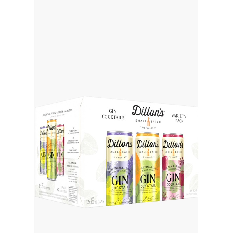 Dillon’s Gin Variety Pack – 12x355ML