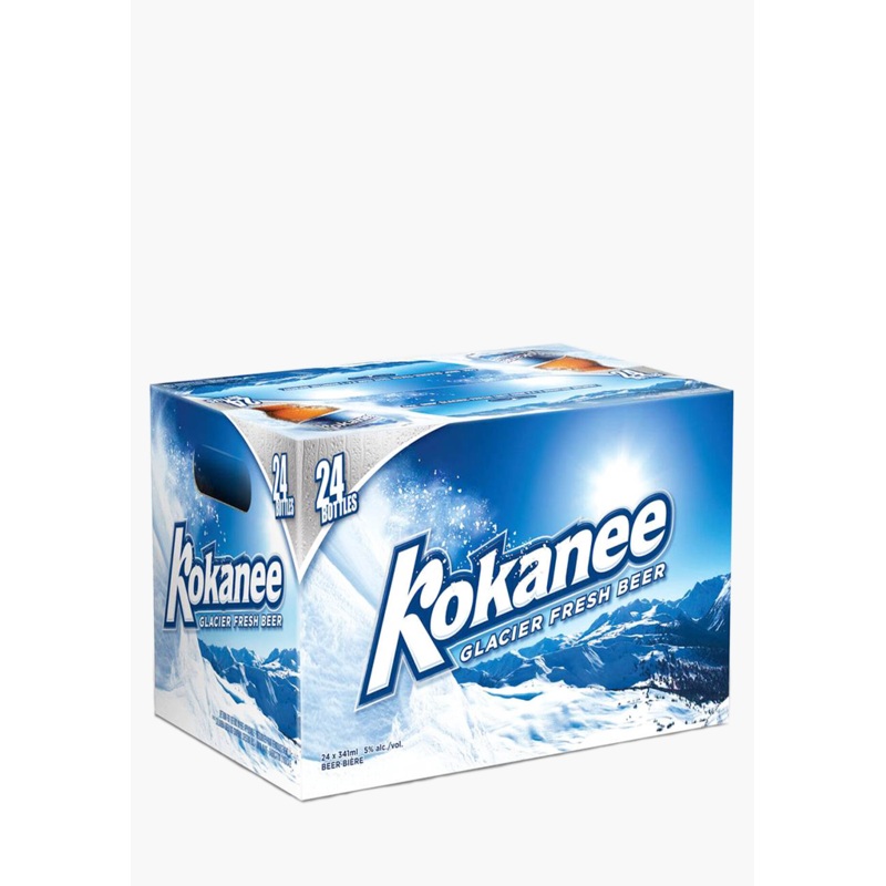 Kokanee Bottles – 24 X 341ML|Canada|24x341ML