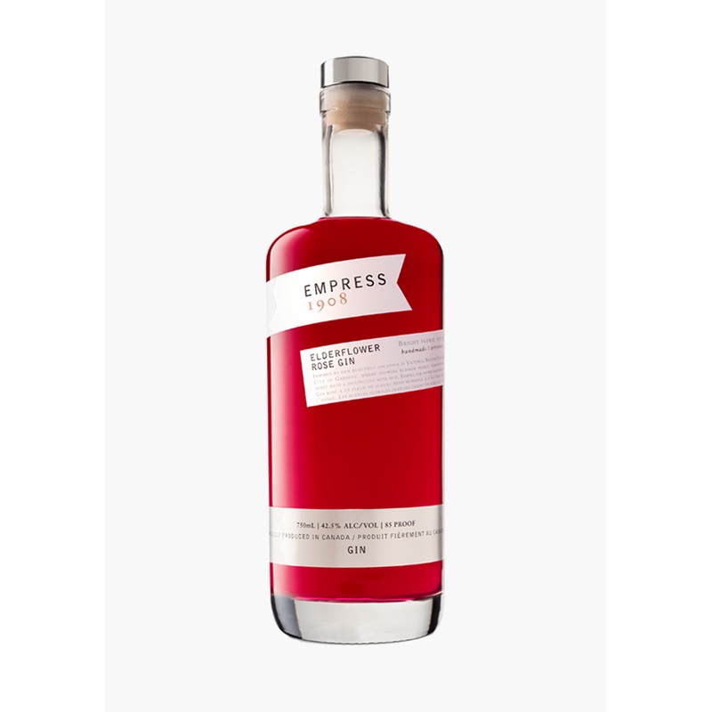 Victoria DIstillers Empress 1908 Elderflower Rose Gin
