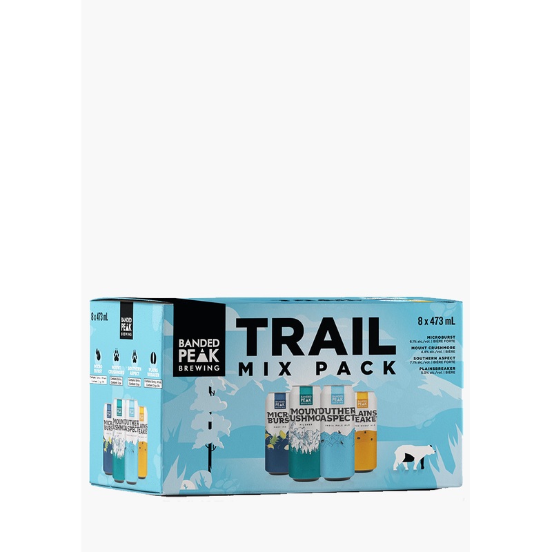 Banded Peak Trail Mix Pack- 8x473ML