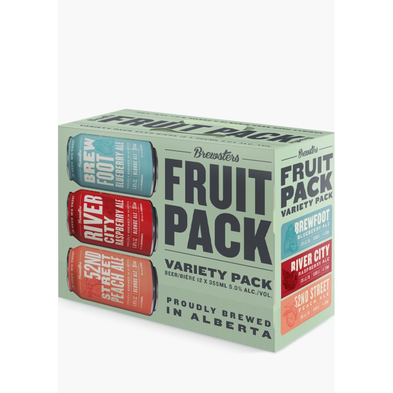 Brewsters Fruit Pack Cans|Canada|12x355ML