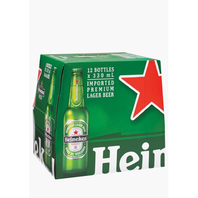 Heineken Bottles – 12x330ML|Netherlands|12x330ML