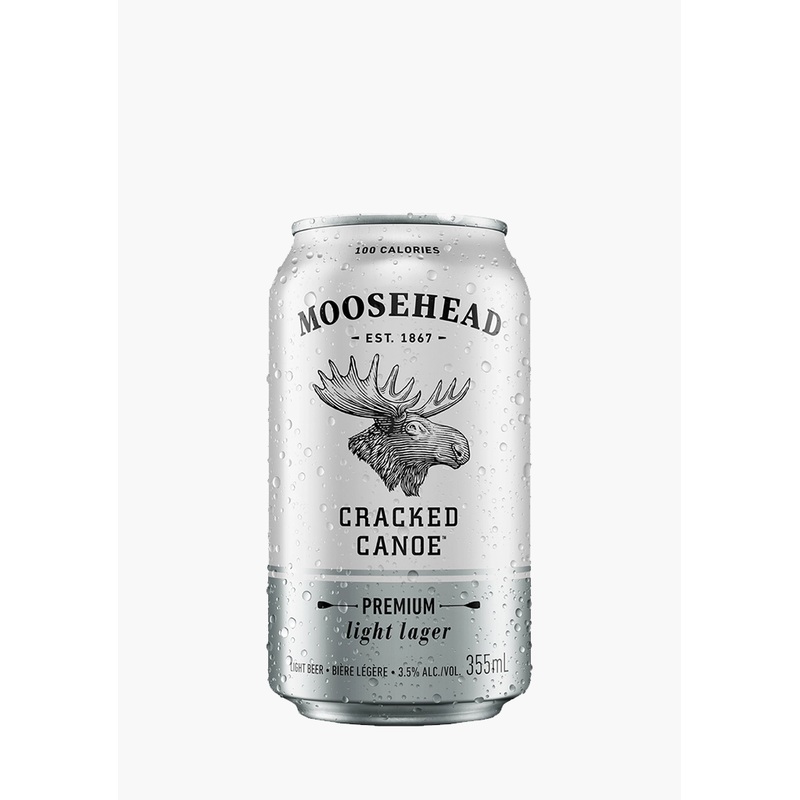 Moosehead ‘Cracked Canoe’ Light Lager – 15 X 355ML