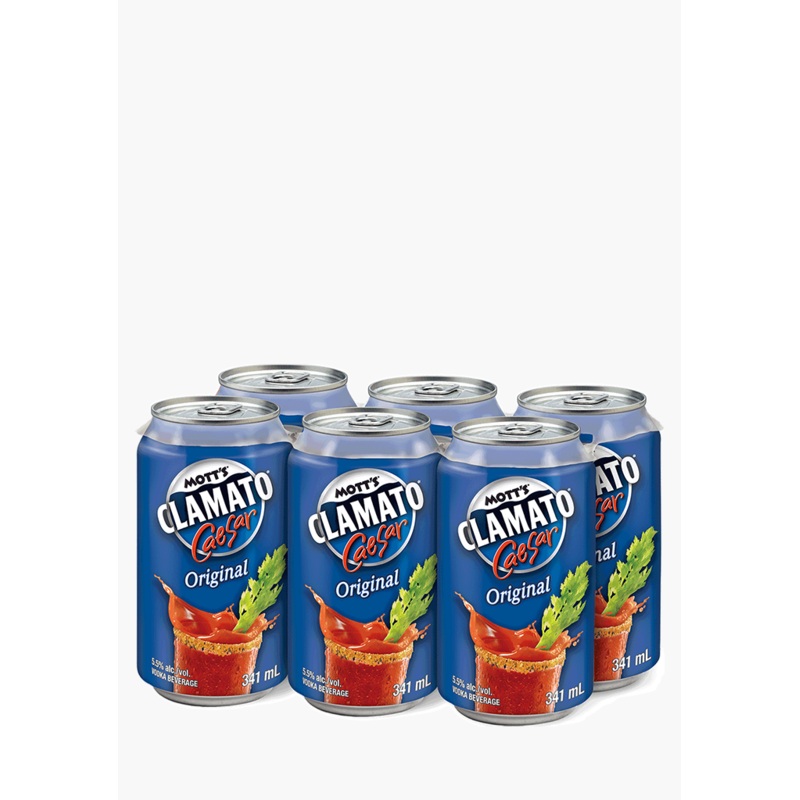 Mott’s Clamato Caesar – 6 X 341ML