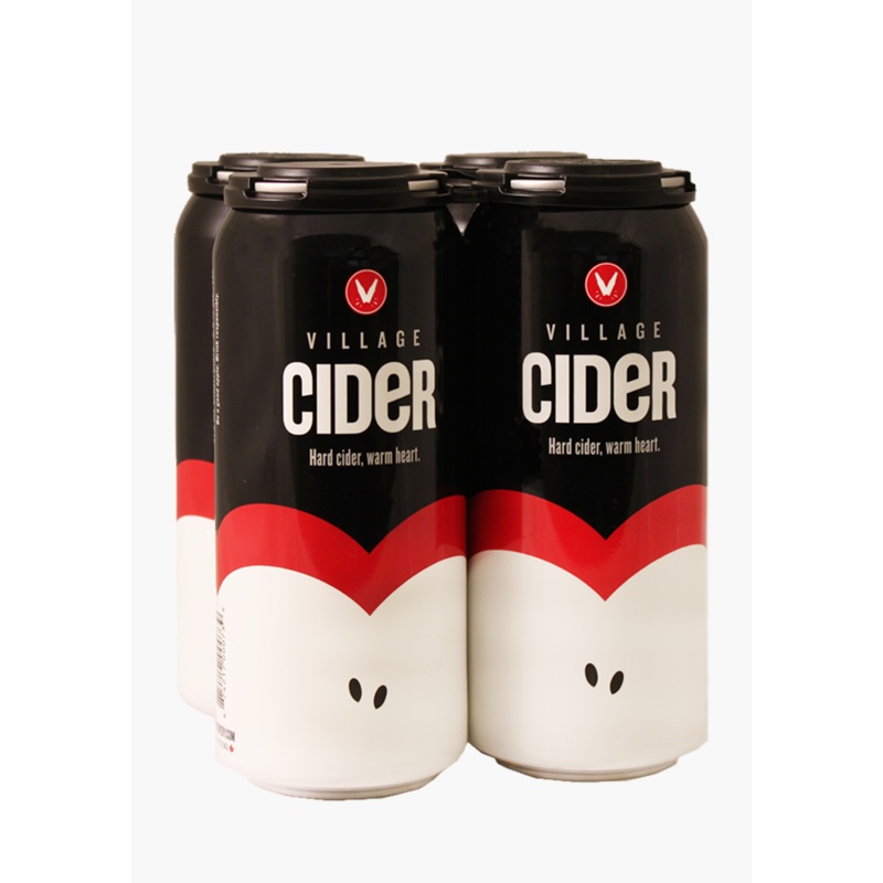 Village Cider Cans – 4x473ML|Canada|4x473ML