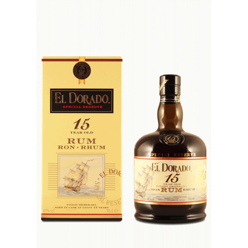 El Dorado 15 Year Old Rum|Guyana|750ML
