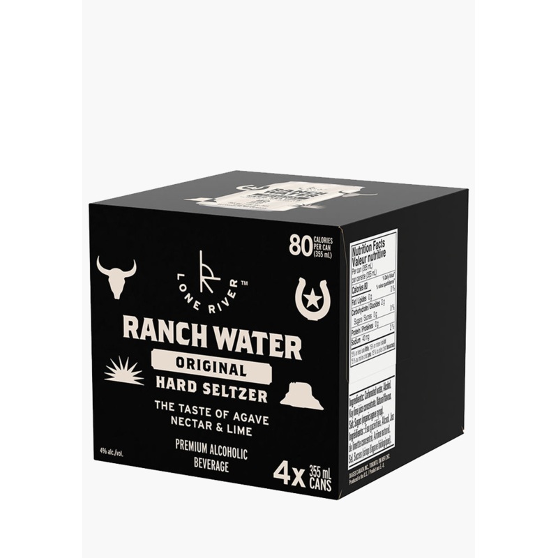 Lone River Original Ranch Water 4x355ML
