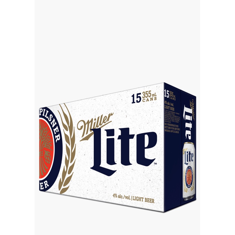 Miller Lite – 15 x 355ML|United States|15 x 355ML