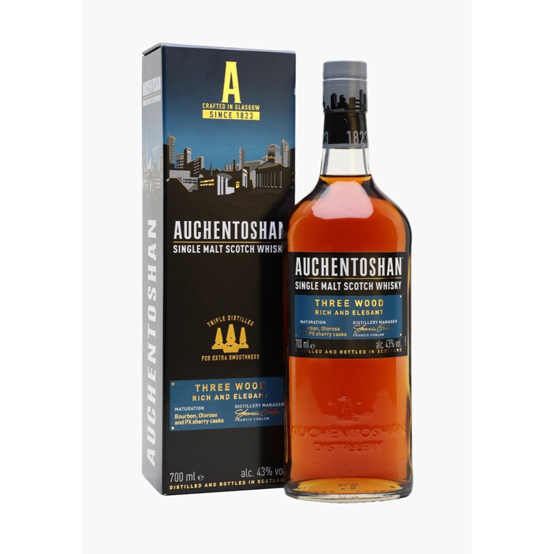 Auchentoshan ‘Three Wood’ Single Malt Scotch Whisky
