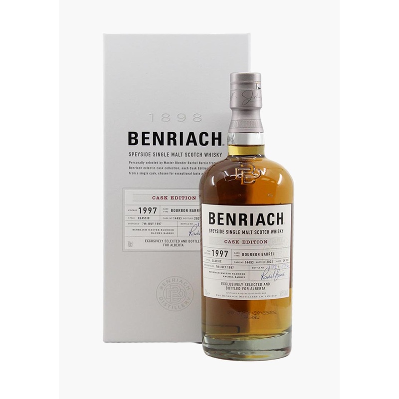 BenRiach 1997 Speyside Single Malt Scotch Whisky