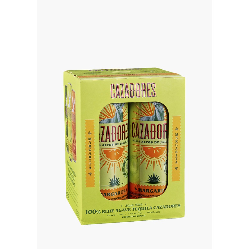 Cazadores Margarita – 4x355ML|Mexico|4x355ML