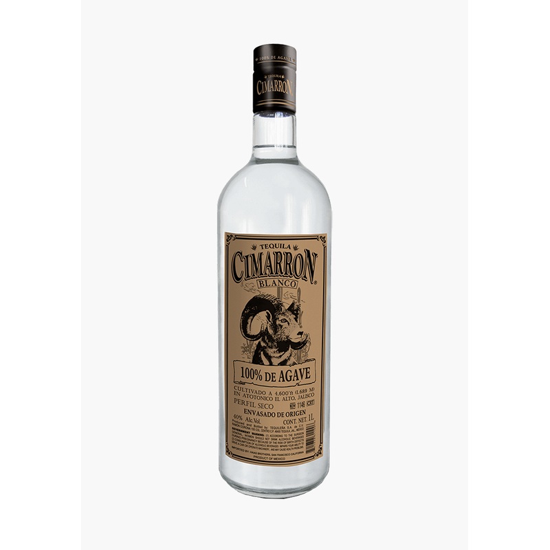 Cimarron Blanco Tequila|Mexico|750ML