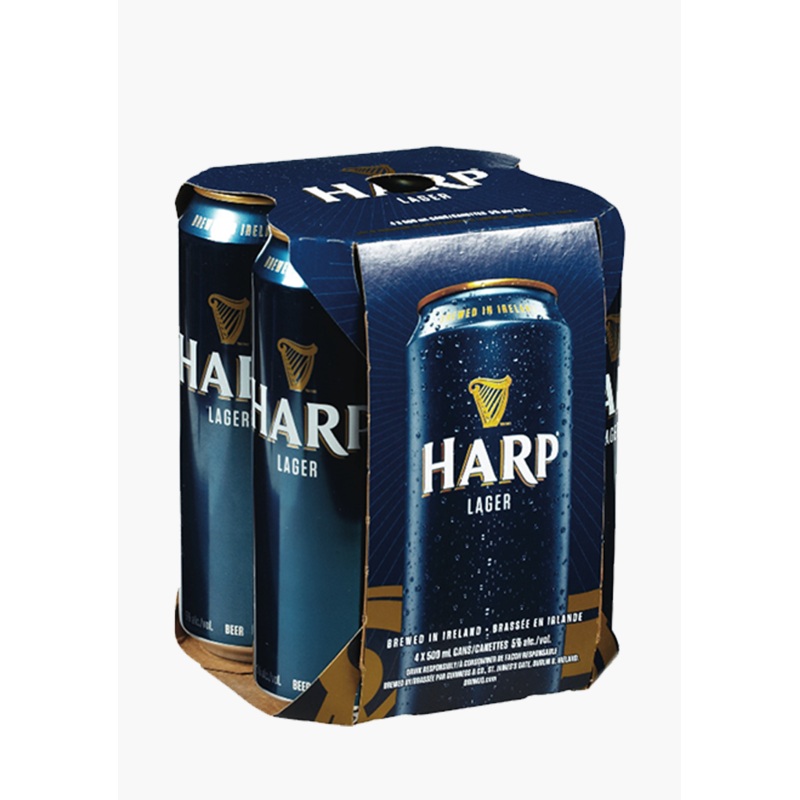 Harp Lager – 4x500ML|Ireland|4x500ML