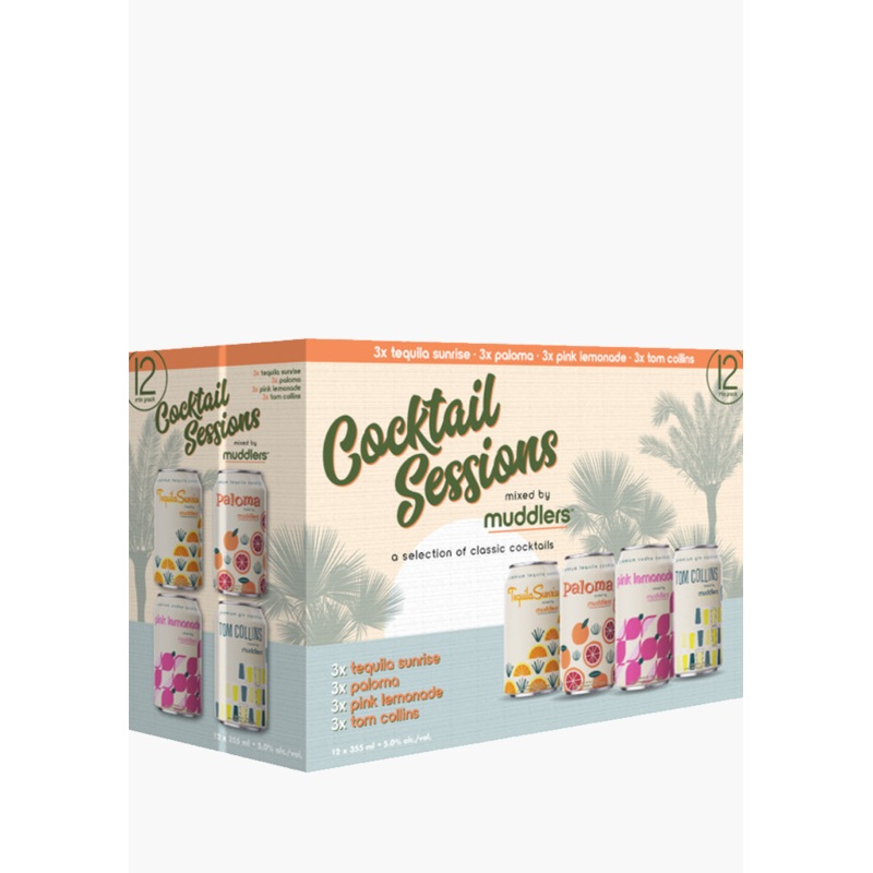 Muddlers Cocktail Sessions – 12x355ML