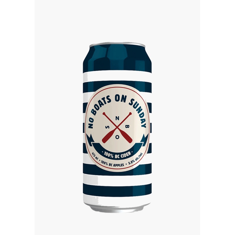 No Boats on Sunday Cider – 4x473ML