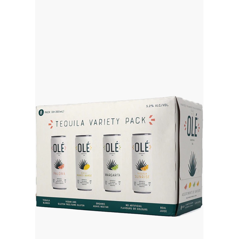 Ole Tequila Variety Pack – 8x355ML
