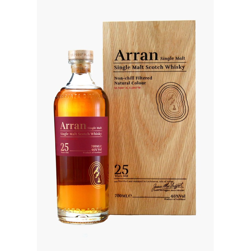 Arran 25 Year-old Single Malt Scotch Whisky