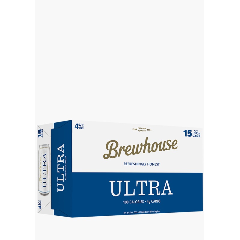 Brewhouse Ultra – 15x355ML|Canada|15x355ML