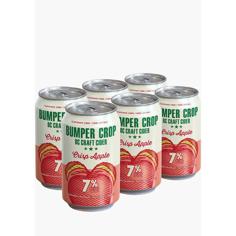 Bumper Crop Crisp Apple Cider – 6x355ML