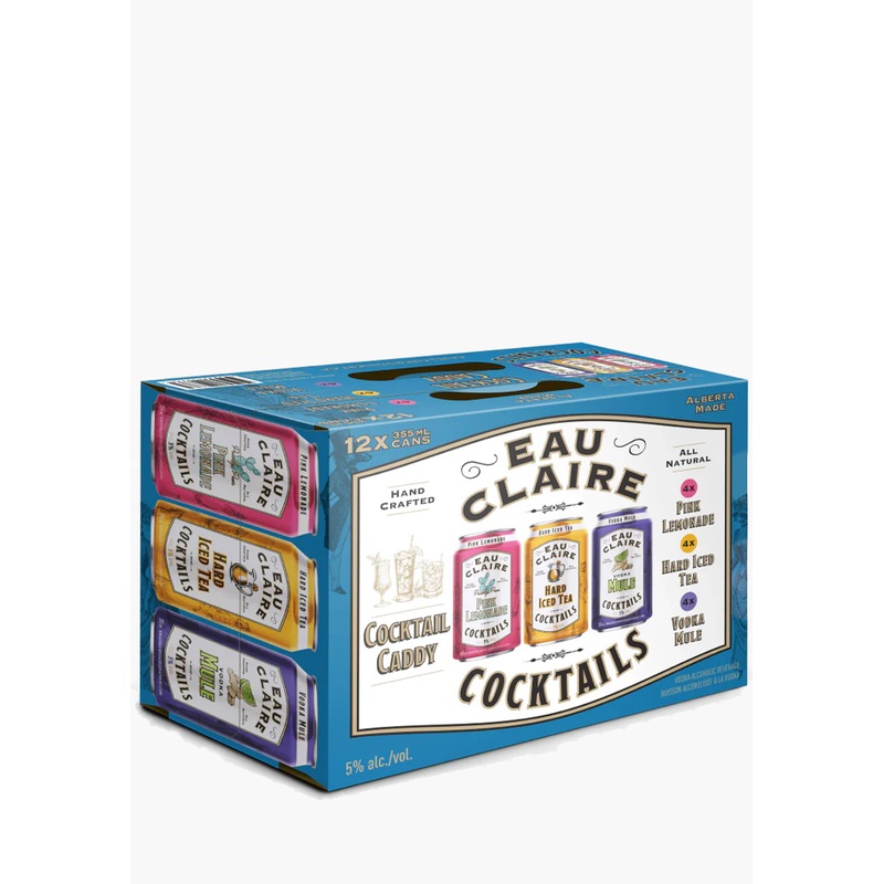 Eau Claire Cocktail Caddy – 12x355ML