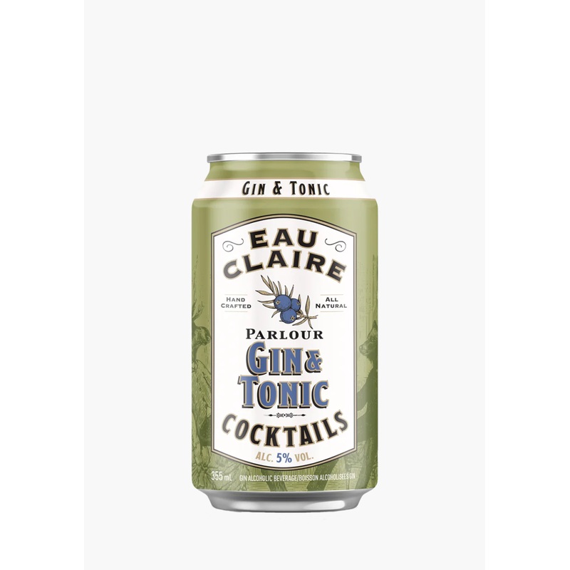 Eau Claire Gin & Tonic – 6x355ML