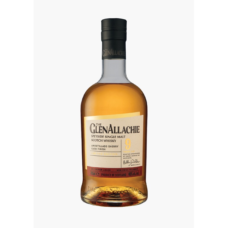 GlenAllachie Speyside Single Malt  9Yr Amontillado Sherry Cask