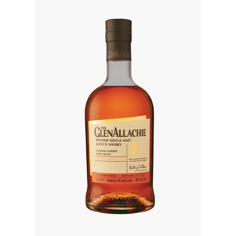 GlenAllachie Speyside Single Malt 9Yr Oloroso Sherry Cask