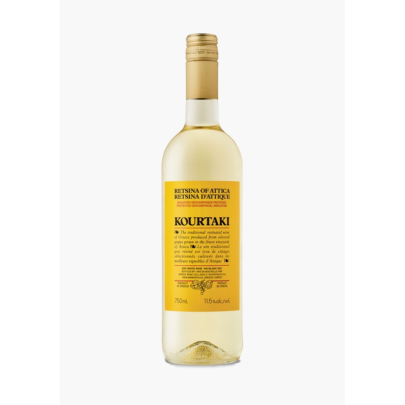 Kourtaki Retsina|Greece|750ML