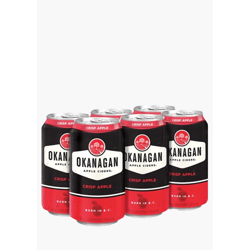 Okanagan Premium Crisp Apple Cider – 6x355ML