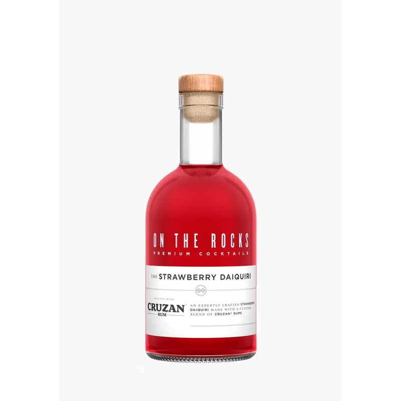 On the Rocks Strawberry Daiquiri – 375ML