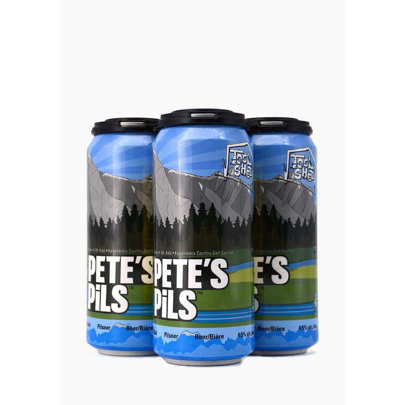 Tool Shed Pete’s Pils – 12x355ML