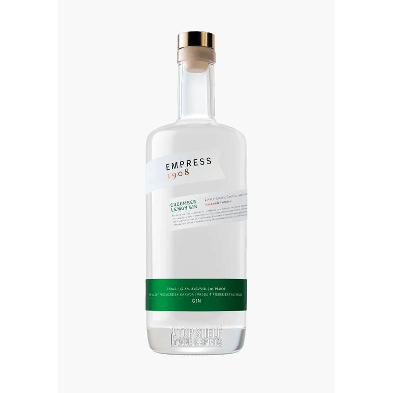 Victoria DIstillers Empress 1908 Cucumber Lemon Gin