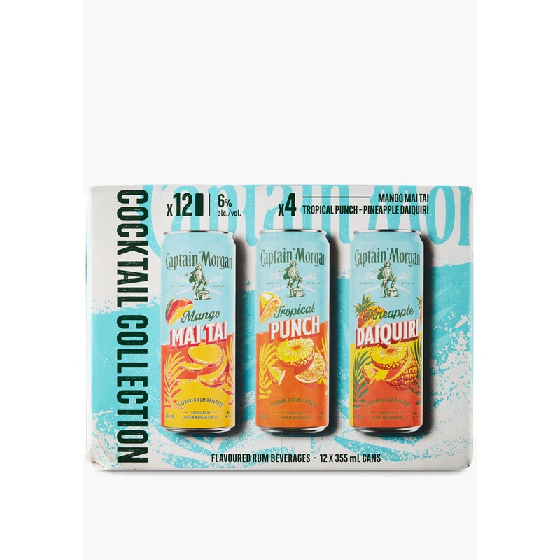 Captain Morgan Cocktails – 12x355ML