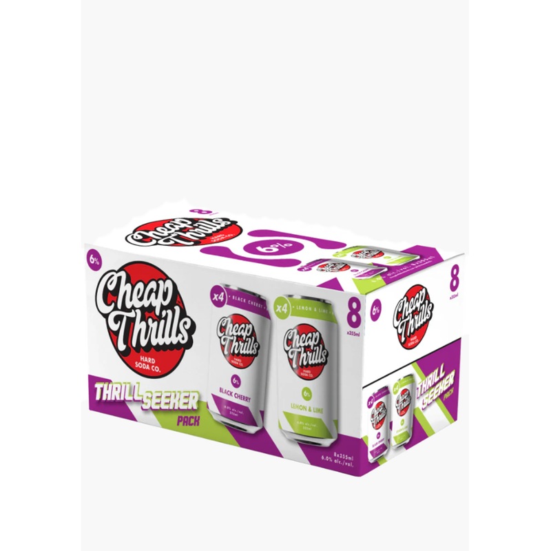 Cheap Thrill Seeker Hard Soda Mixer – 8x355ML