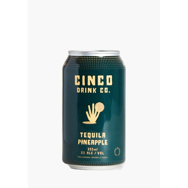 Cinco Tequila Pineapple – 4x355ML