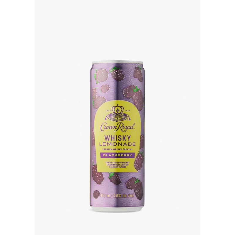 Crown Royal Blackberry Whisky Lemonade – 4x355ML