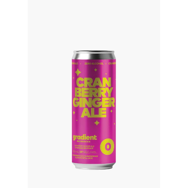 Gradient Cranberry Ginger Ale – 4x355ML