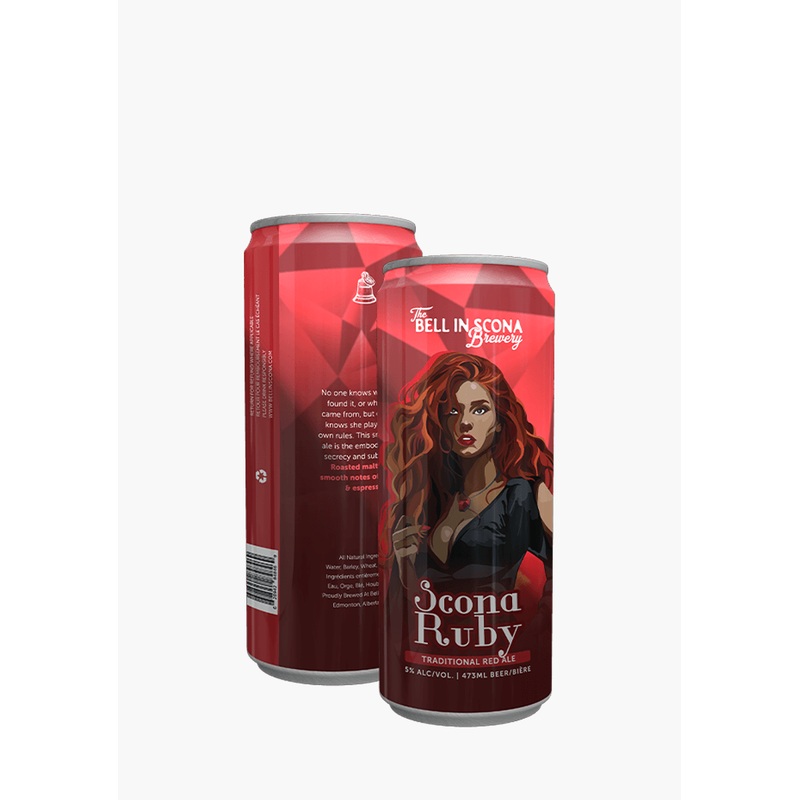 Scona Ruby Red Ale – 4x473ML|Canada|4x473ML