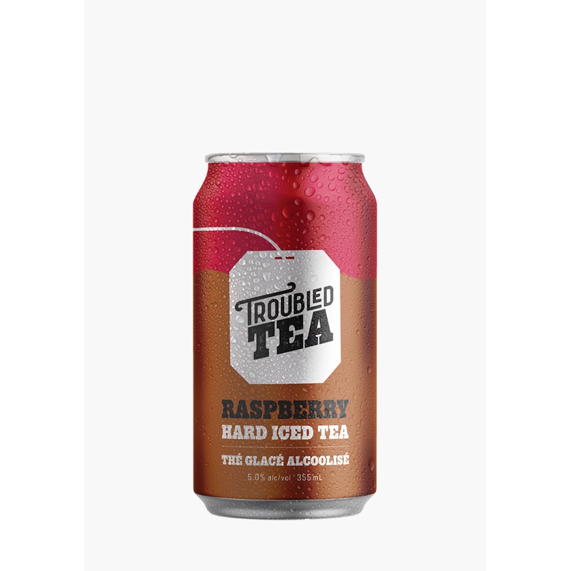 Troubled Tea Raspberry Hard Iced Tea – 6x355ML
