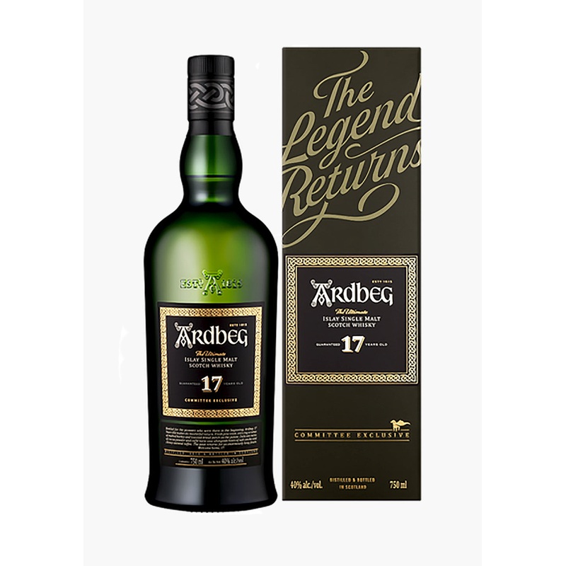 Ardbeg 17 Year Old Islay Single Malt Whisky
