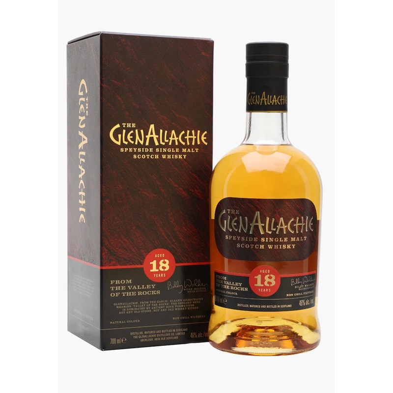 GlenAllachie 18 Year Old Speyside Single Malt Whisky